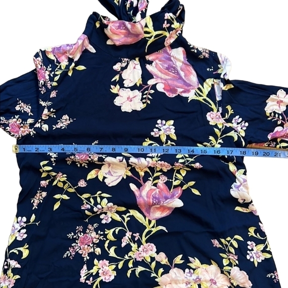 Free People Tate Tunic/Mini Dress in Midnight Combo sz XS NWT - Picture 10 of 11